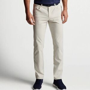 Peter Millar Performance 5-Pocket EB66 Pants Stone Mens 32/30